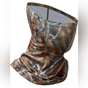 BASSDASH Neck Gaiter Mask UPF 50 Sun Protection for Men & Women, Outdoor NIP